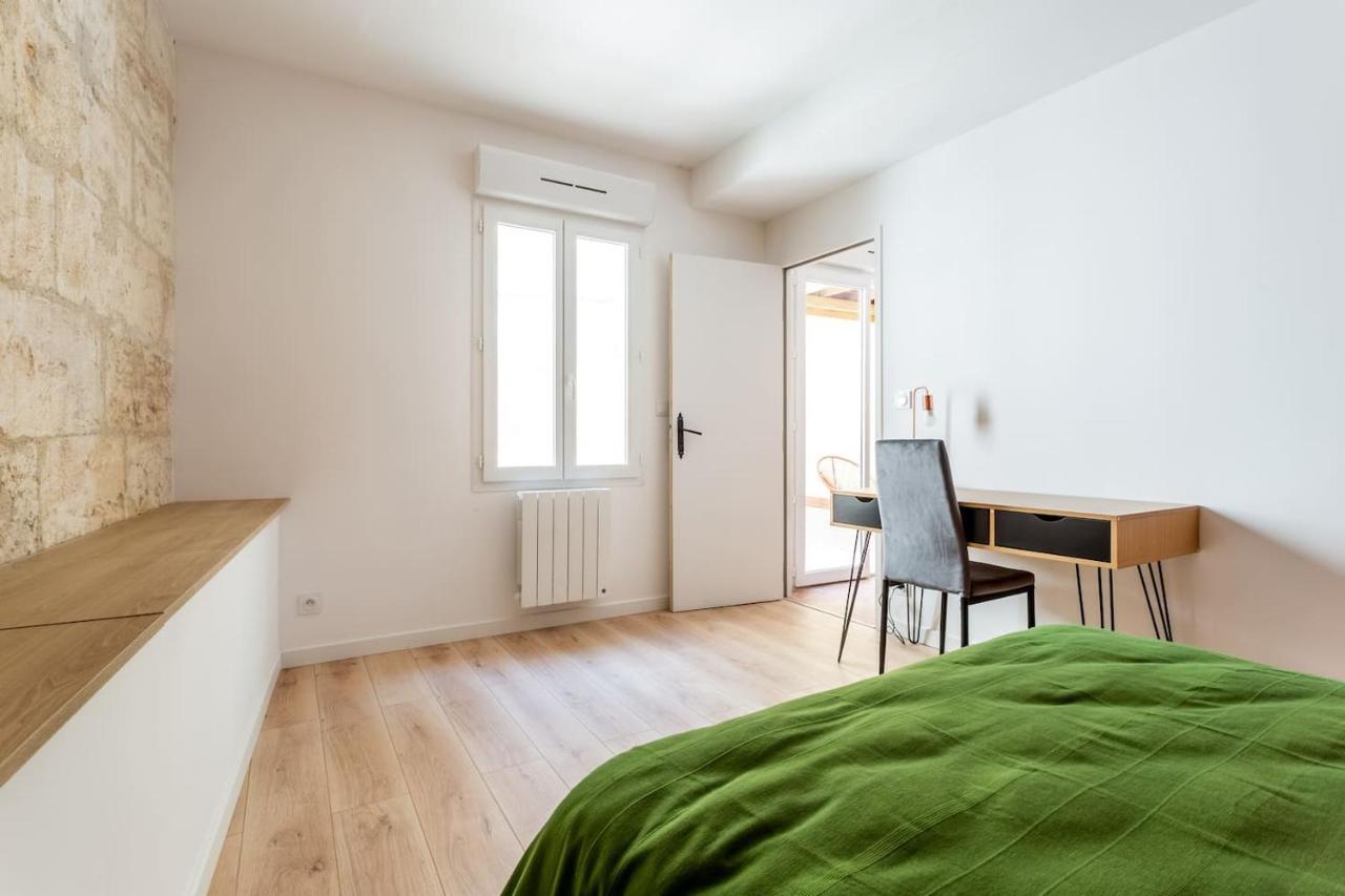 Joli Appartement Avec Jardin / Vieux-Lormont Eksteriør bilde